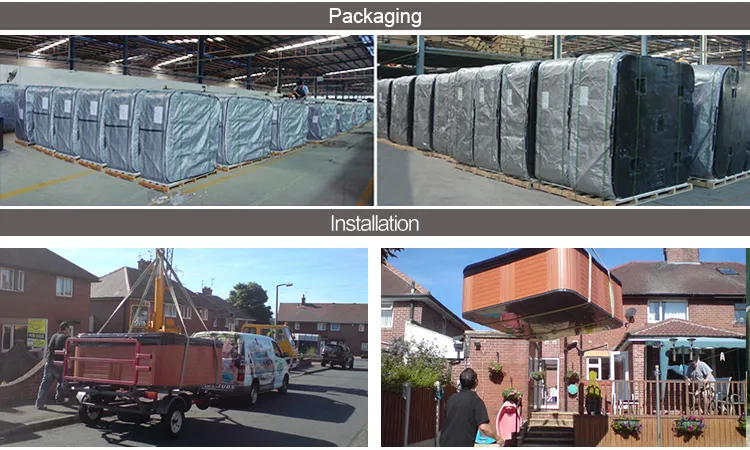 2 People Indoor or Outdoor Hottub with 13A and 10A Plug and Lead