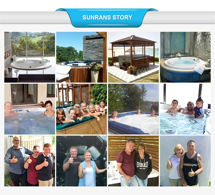 2020 Hot Sale Freestanding Outdoor Hot Tub SPA (SR806A)