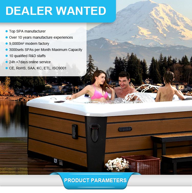 2020 Hot Sale Luxurious Hot Tub Outdoor SPA with Jacuzzi Swim Whirlpool