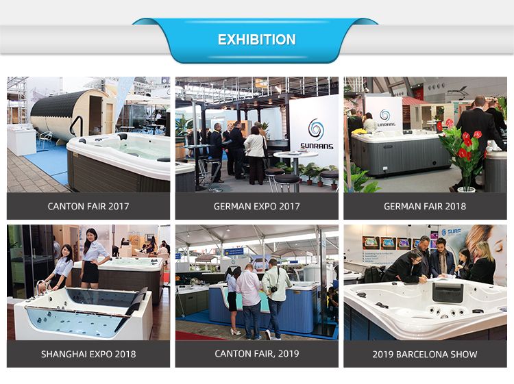 2020 Hot Sale Luxurious Hot Tub Outdoor SPA with Jacuzzi Swim Whirlpool