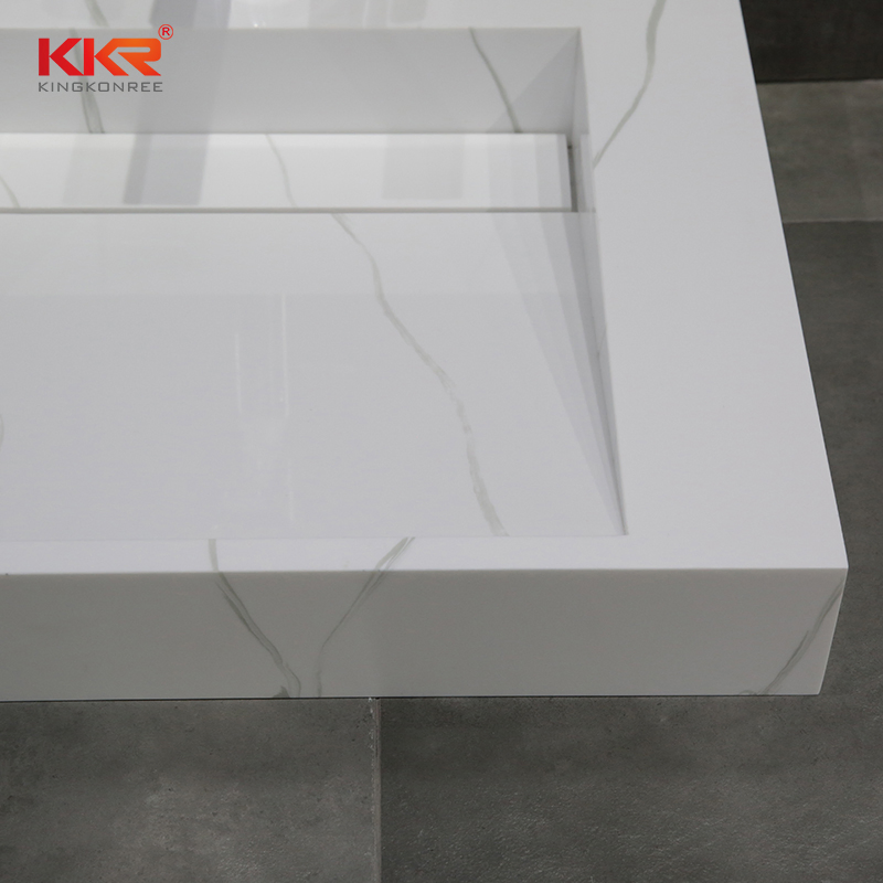 2021 Hot Selling Stone Marble Washing Stone Sink for Hotel Decoration (KKR-M8858)