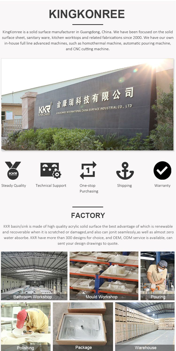 2021 Hot Selling Stone Marble Washing Stone Sink for Hotel Decoration (KKR-M8858)