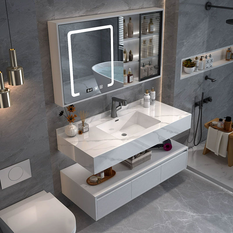 What Makes the Modern Simple Rock Slab Bathroom Cabinet a Must-Have in 2026?