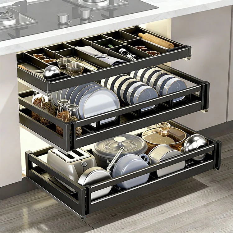 What Makes Aluminum Alloy Pull-out Basket Essential for Modern Kitchen Storage?