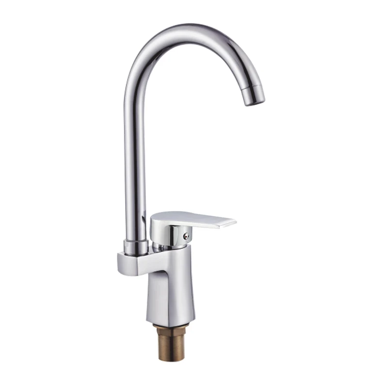 Does a Bright Chrome Desktop Single Handle Faucet Come with a Pull-Down Sprayer or Aerator Option