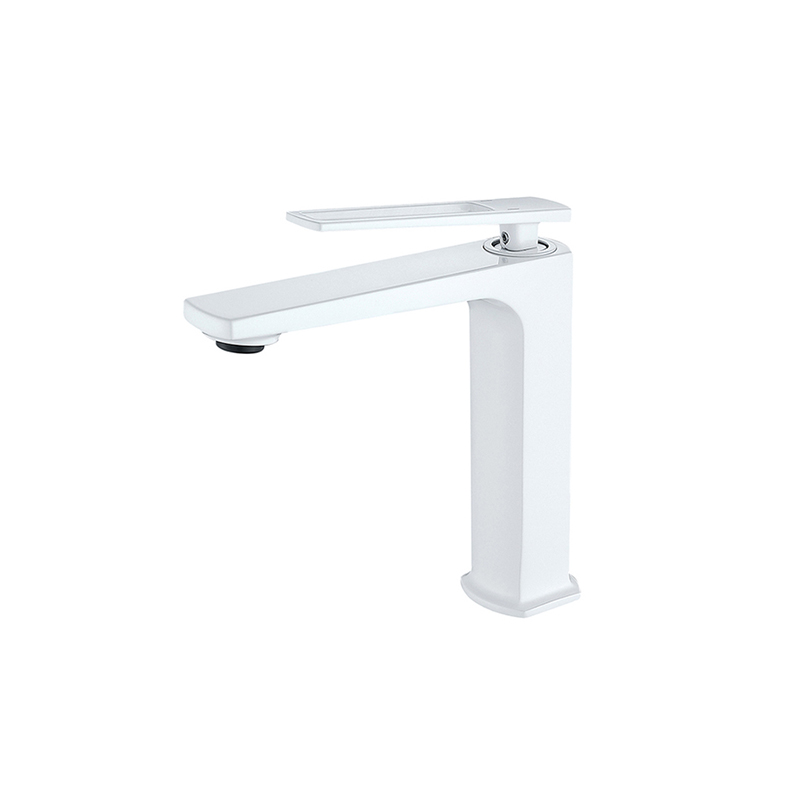 Is the Hand Feeling of This Chic Basin Faucet with Excellent Matte White Coating Smooth or Gritty