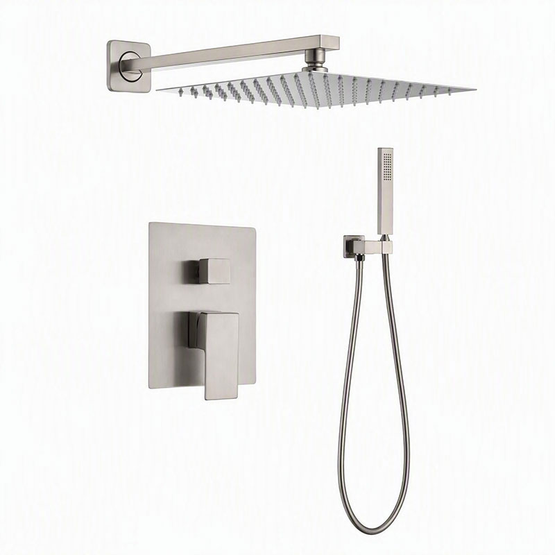 Why Is a Brushed Nickel Recessed Shower Set Better Than a Chrome One