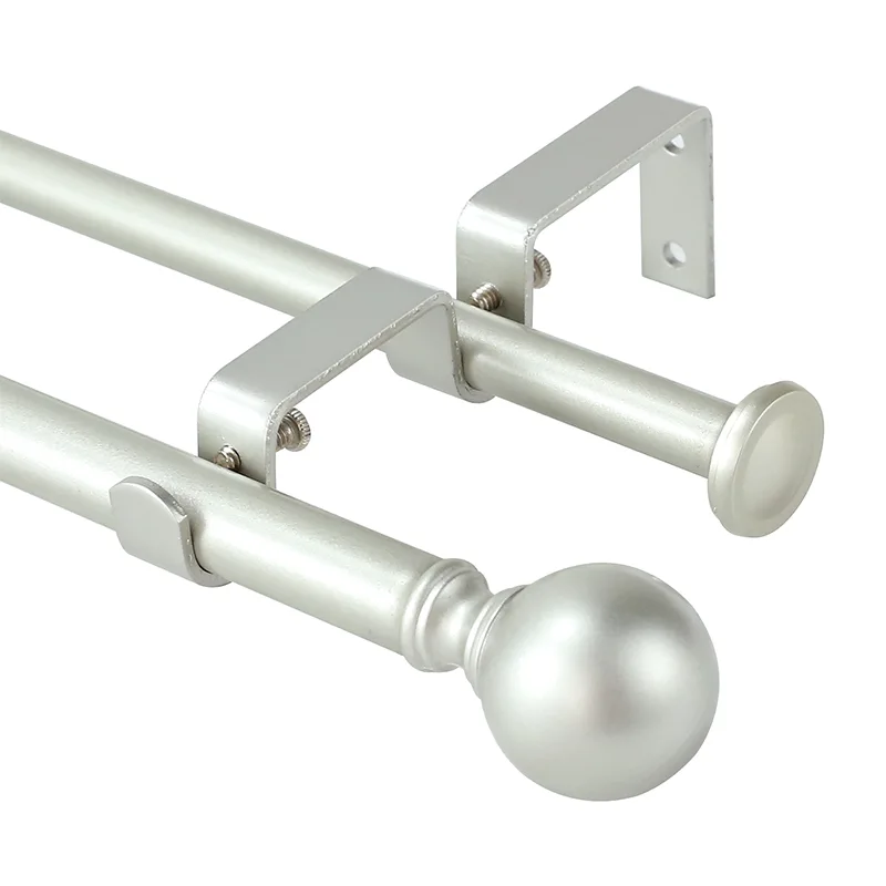 Is a 120 Inch Curtain Rod with Round Balls Good for Sliding Glass Doors