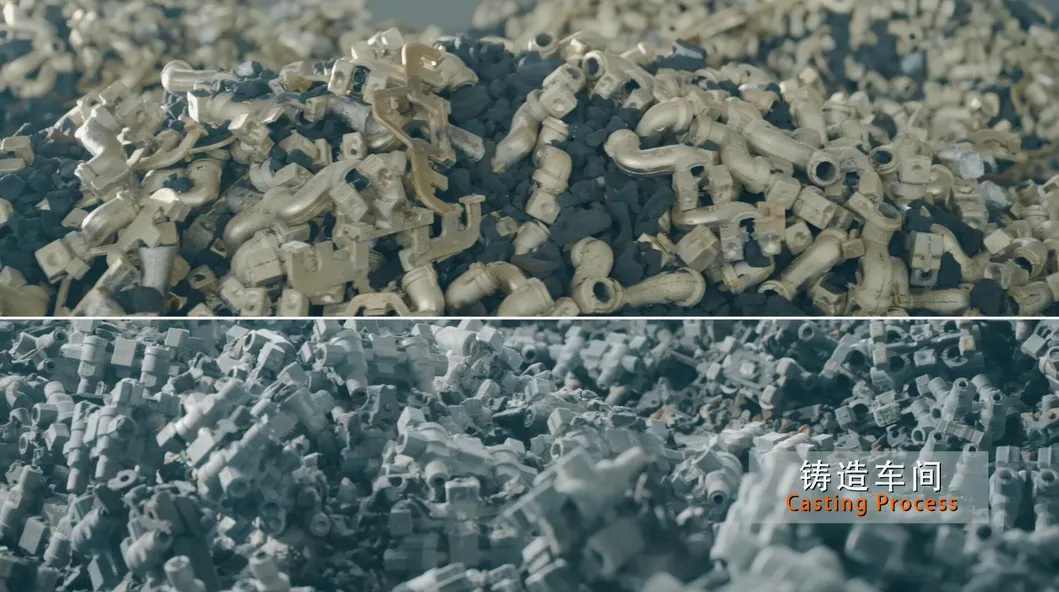 4" Lavatory Double Level Handle Chroming Basin Faucet