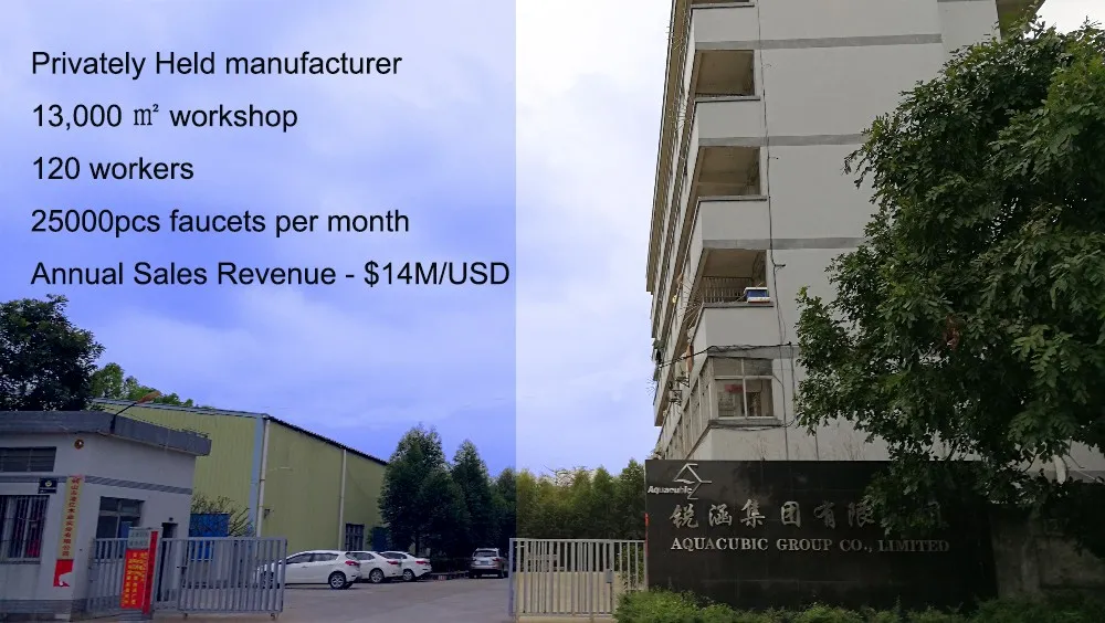 Aquacubic Sanitary Ware Washbasin Deck Mount Cupc Bathroom Faucet Basin Mixer Faucet Lavatory Vanity Bar Tap