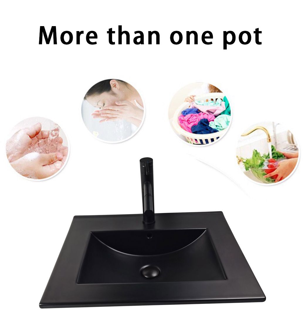 Bathroom Ceramic Cabinet Wash Basin Sink Bathroom Basin