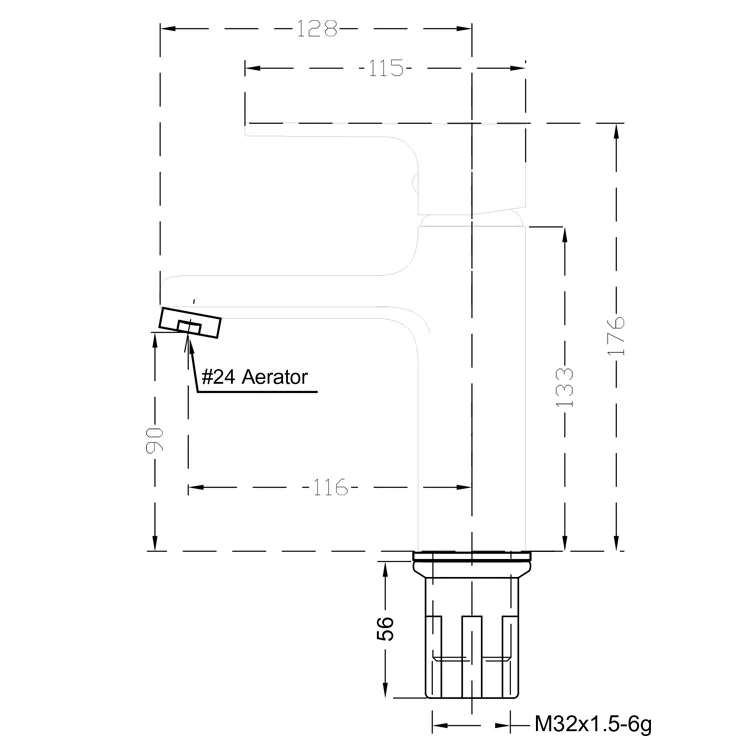 Bathroom Taps Wash Basin Faucet