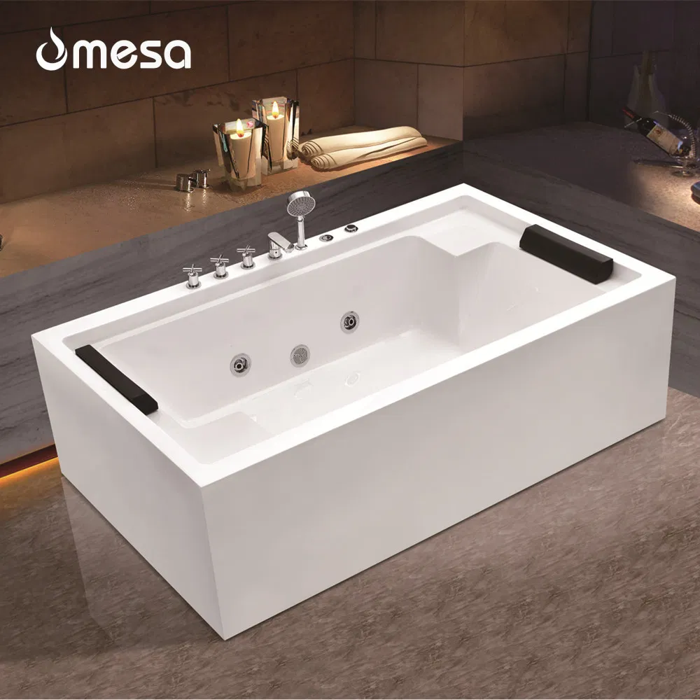 Best Manufacture High Quality Acrylic Whirlpool Bathtub with Jacuzzi