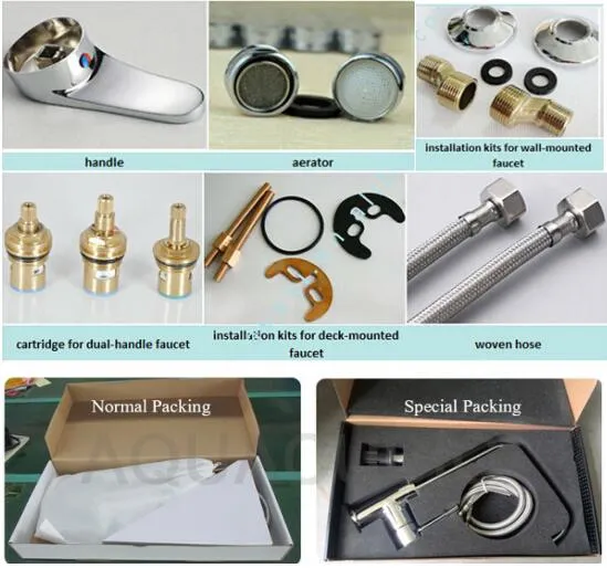 Brass Basin Faucet &Mixer&Bibcock with Chrome&Gold Plated 69111