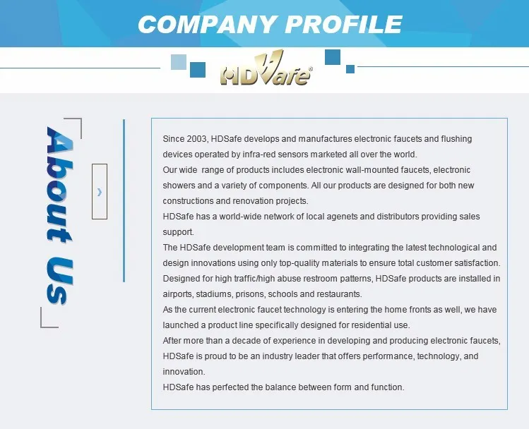 Brass Chrome Automatic Deck Mounted Sensor Sink Faucet