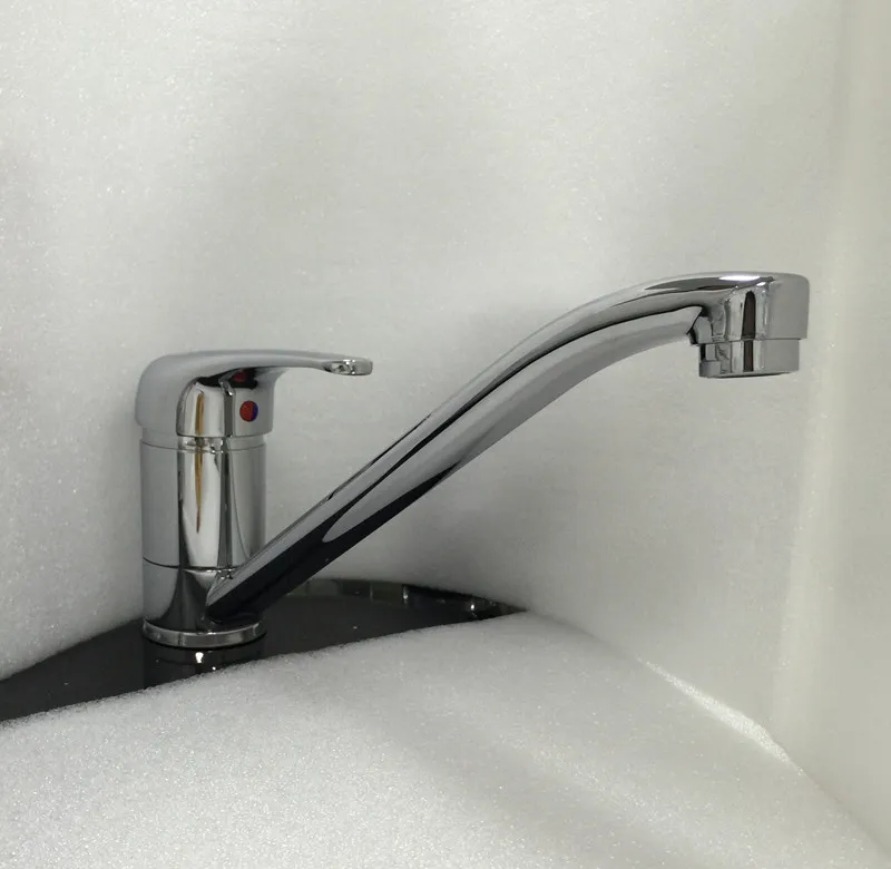 Ce Standard Modern Chrome Brass Kitchen Mixer (HD3509)