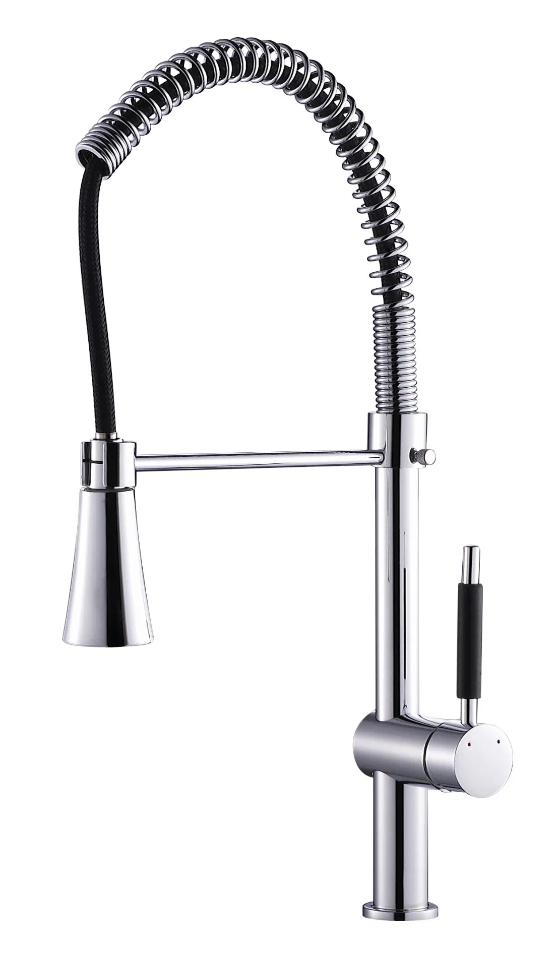 Chrome Plated Brass Kitchen Faucet Bathroom Pull out Water Mixer Sink Tap ( NA8519 -2)