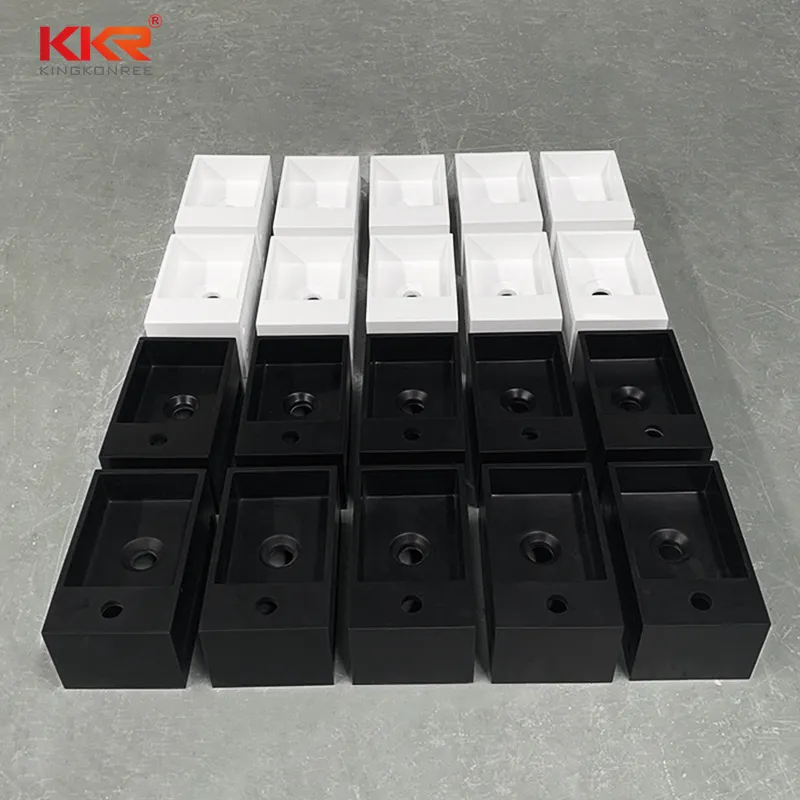 Corian Basin Small Corner Solid Surface Stone Glacier White Basin