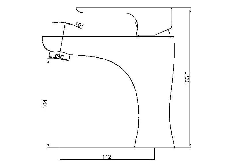 Deck Mounted Brass Golden Basin Tapware