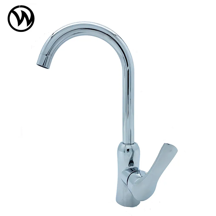 Deck Mounted Ceramic Chrome Wash Basin Faucet