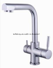 Deck Mounted Single Handle Sink Kitchen Faucet with Drink Water ( H23 -888)