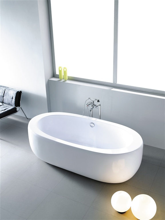 Ellipse Thermal Preservation Free Standing Bathtub
