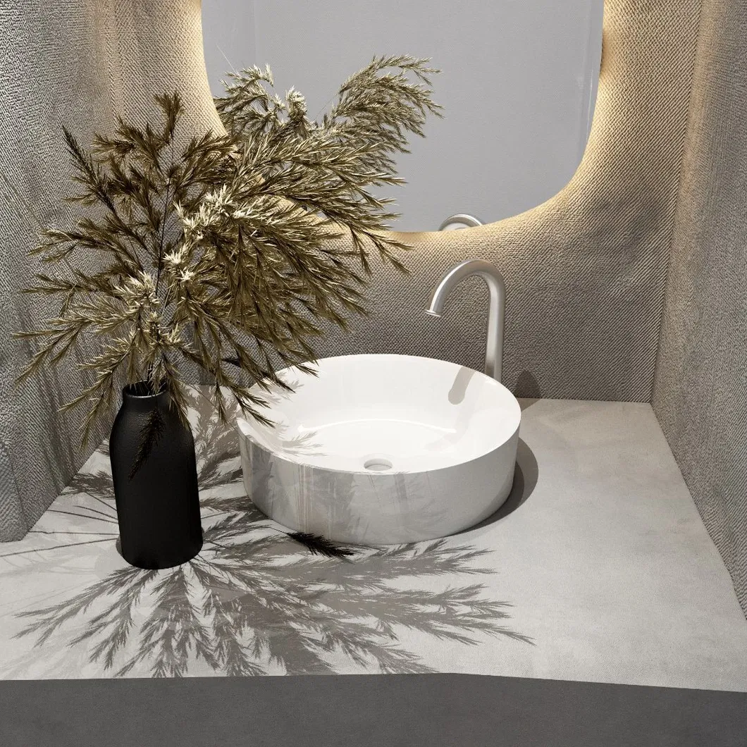 Factory Price Round Shaped Art Basin Washing Hand Basin Bathroom Wash Basin Toilet Wash Ceramic Basin Bathroom Sink