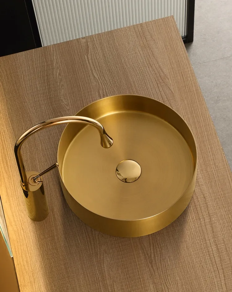 Factory Supply Non-Seepage Water Stainless Steel Bathroom Water Vessel Sink