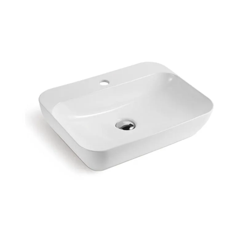 Foshan Bathroom Sanitary Ware White Above Counter Mounting Basin (440)