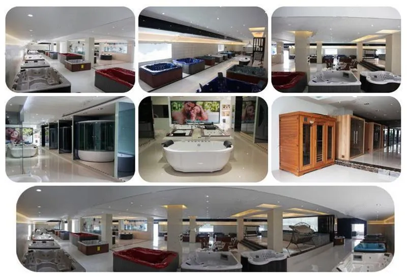 Freestanding Jacuzzi Outdoor Good Quality Whirlpool Hot Tub SPA (M-3395)