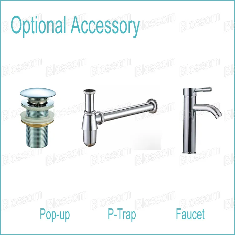 Glass Bathroom Vanities Set (BLS-2128)