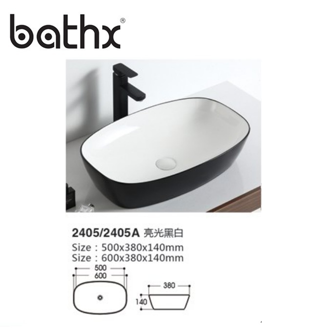 High Quality Sanitary Ware Bathroom Porcelain Vanity Lavabo Wash Hand Art Basin