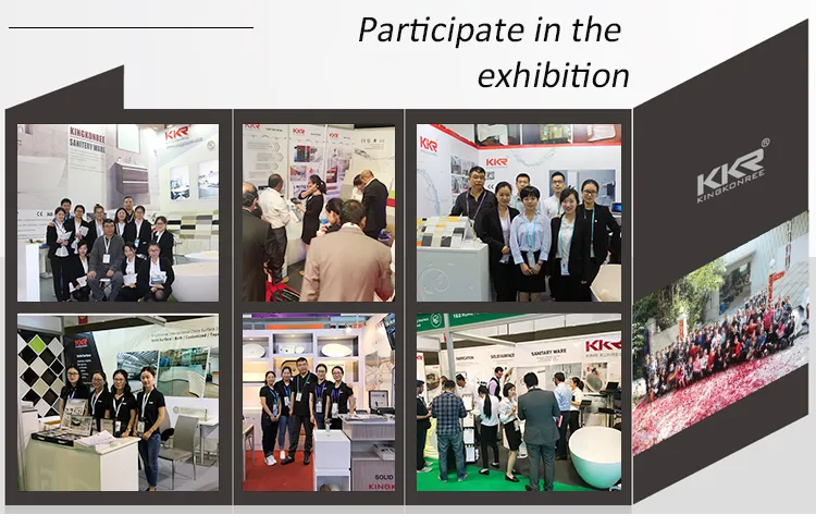 Hotel Basin Solid Surface Stone Vanity Sink Corian Bathroom Basin