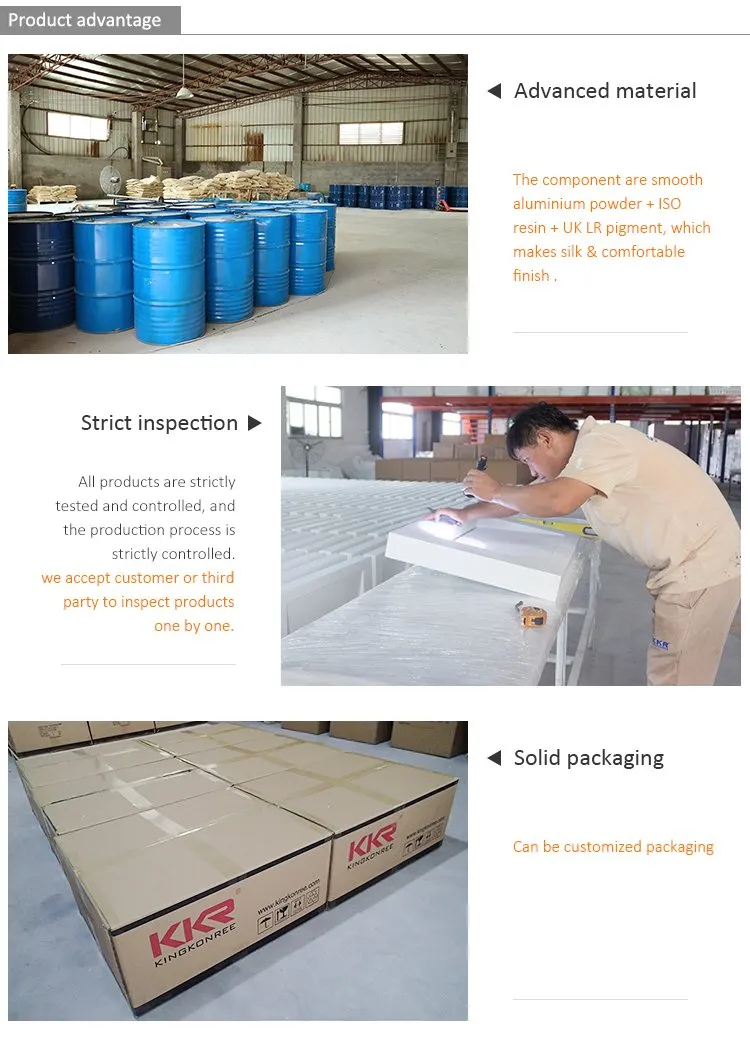 Hotel Basin Solid Surface Stone Vanity Sink Corian Bathroom Basin