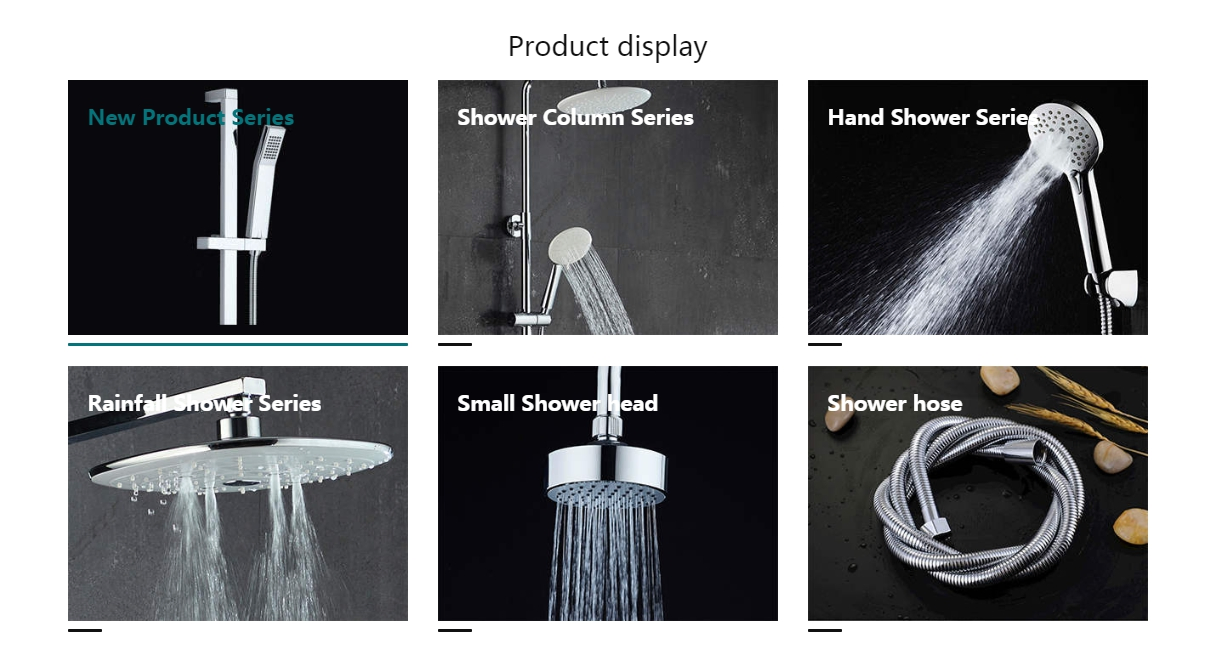 Hy- 5039 &039 Good Sale New Design Rainfall Multifunction Shower Head