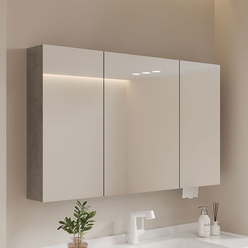 Square Smart Bathroom Mirror Cabinet