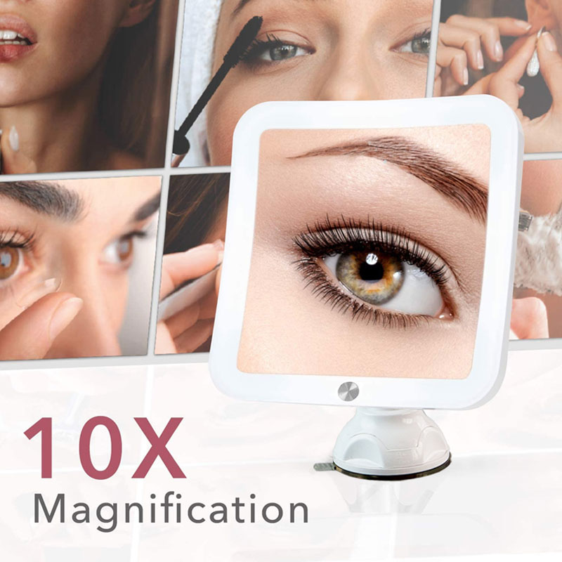 Magnifying Mirror with Lights