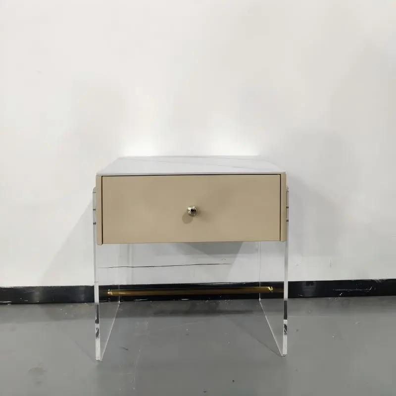 Floating Nightstand Chest with Wireless Charging Top