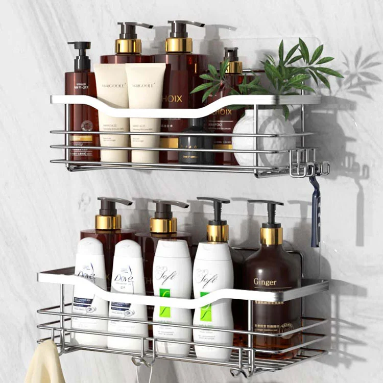 Metal Bath Organizer Rack