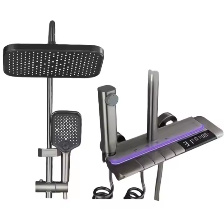 Digital Display Smart Shower System