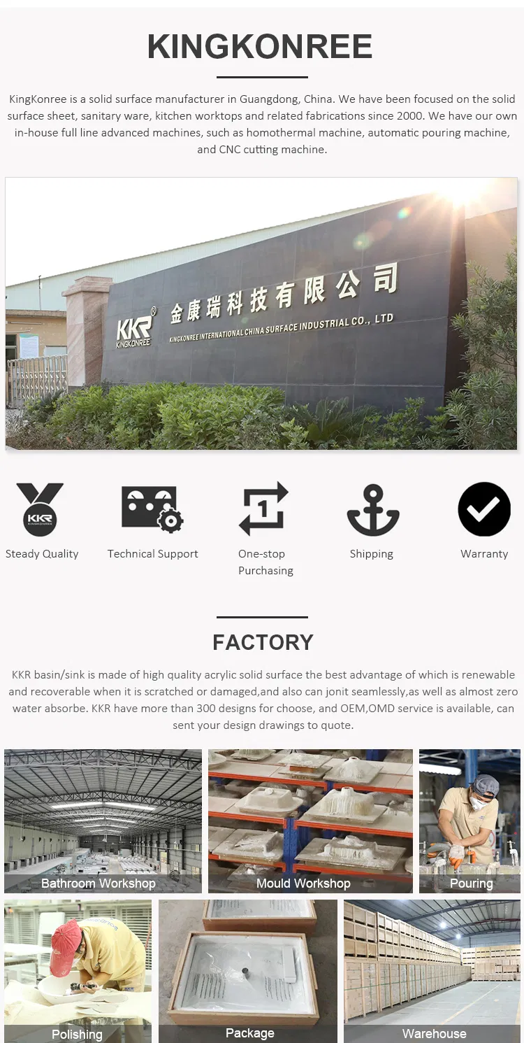 Italian Style Artificial Stone Resin Basin Vessel Bowl Sink