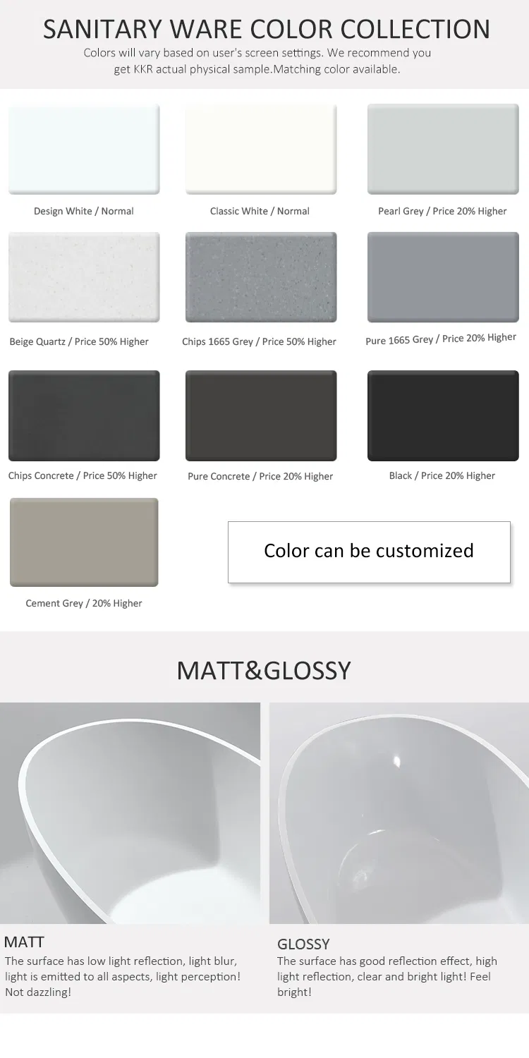 Italian Style Artificial Stone Resin Basin Vessel Bowl Sink