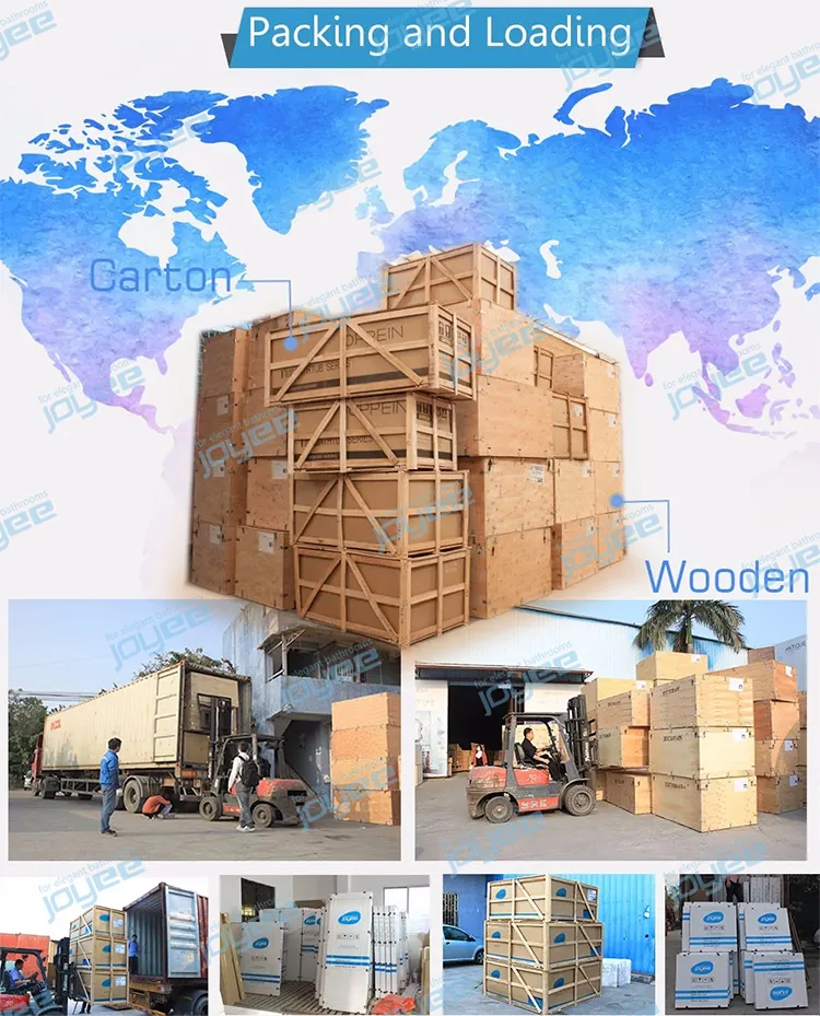 Joyee China Export 1 2 Persons Bathroom Bathtub Hydromassage Bathtub with Glass Window