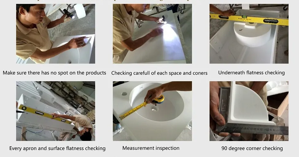 Kkr Wash Basin Acrylic Bathroom Countertop Basin Pedestal Basin