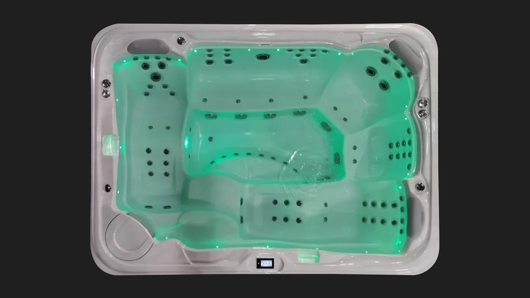 Large Outdoor Balboa System LED Jacuzzi with Economic Price