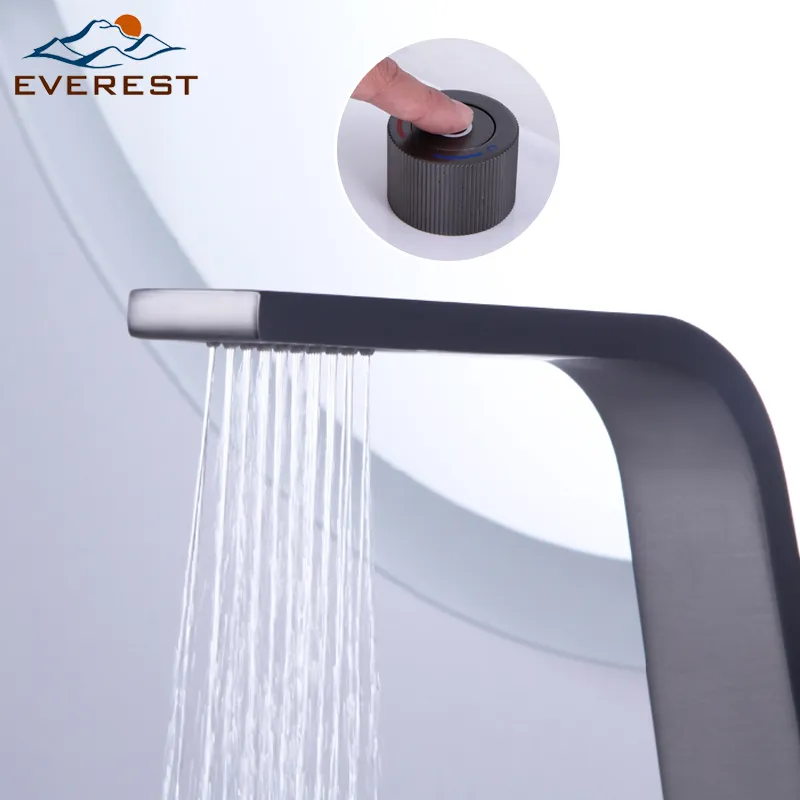 Locke Series High Quality Brass Tap Split Sink Sanitary Ware Bathroom New Design Kitchen Faucet Basin Mixer Tap (ZF-2021C)