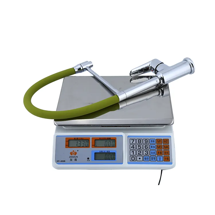 Long Neck Cold Heat Water Single Handle Kitchen Faucet