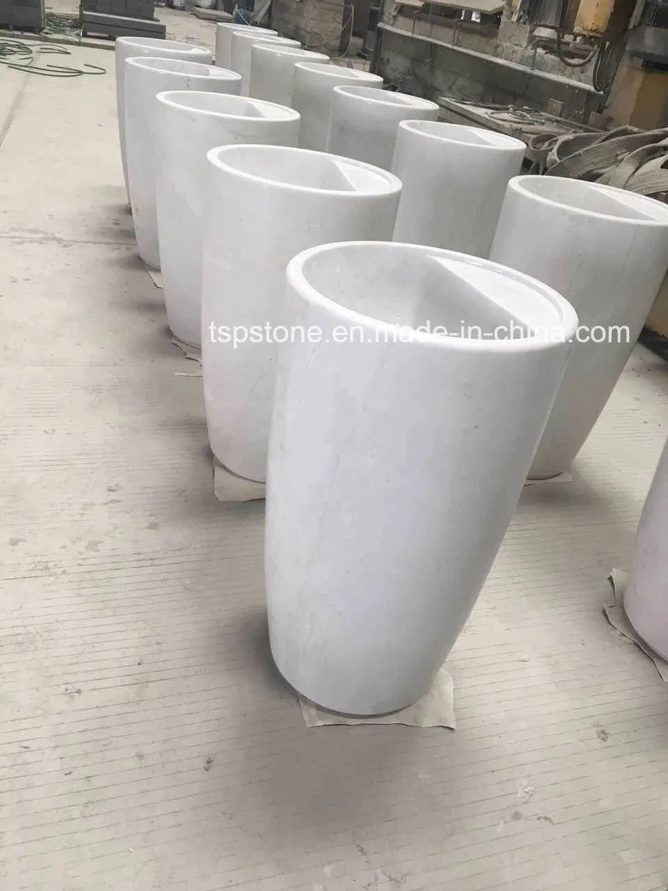 Natural Stone Vessel Sink for Bathroom