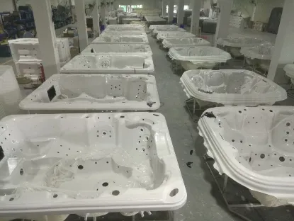 Outdoor Freestanding Whirlpool Massage SPA Jacuzzi