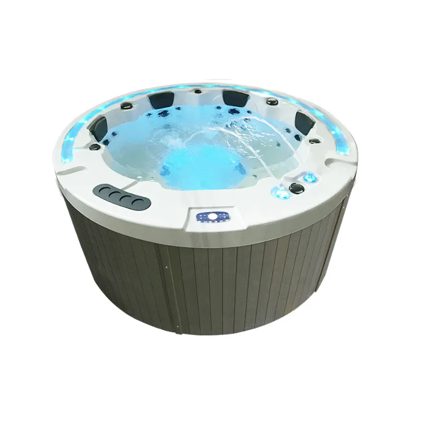 Outdoor Freestanding Whirlpool Massage SPA Jacuzzi